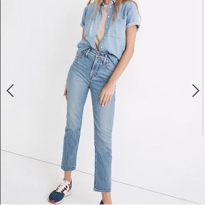 Madewell curvy perfect vintage jean